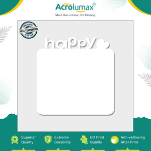 Exportateur indien Fourniture de décoration intérieure Utilisation MDF et acrylique Cadre de table de sublimation vierge brillant et mat fabriqué à la main pour les acheteurs en gros - Product Image 2