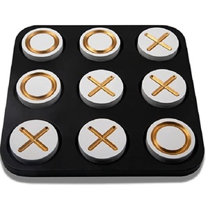 Juegos personalizados de punta de Tic para niños, juego de mesa clásico de madera gris para pasar tiempo en familia, para jugar con amigos, regalo, venta al por mayor - Product Image 4