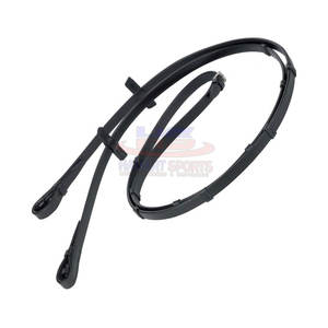 บังเหียนหนังม้าทำจากยางสำหรับม้า,บังเหียนหนังสไตล์อินเทรนด์ปรับขนาดได้ตามต้องการ - Product Image 1