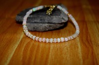Bracelet en perles d'opale de feu blanche naturelle Mehrajudin Gems, unisexe, délicat, tendance, cadeau, plaqué or 14K/18K, bijoux faits à la main