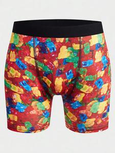 Short graphique avec logo <span class=keywords><strong>de</strong></span> marque anti-boulochage personnalisé <span class=keywords><strong>Boxer</strong></span> à impression numérique 3D Maillot <span class=keywords><strong>de</strong></span> <span class=keywords><strong>bain</strong></span> Sous-vêtements <span class=keywords><strong>de</strong></span> marque grande taille pour hommes - Product Image 6