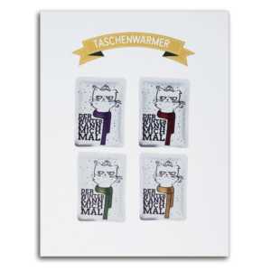 Lot de 4 chauffe-mains et chauffe-pieds pour chat, chauffe-mains d'hiver avec motif Bite Me - Product Image 2