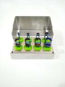 Juego de Fresas Dentales de Acero Inoxidable de Alta Calidad, 8 Piezas, Instrumentos para Implantes Dentales, Estándar de Seguridad MOL - Product Image 3