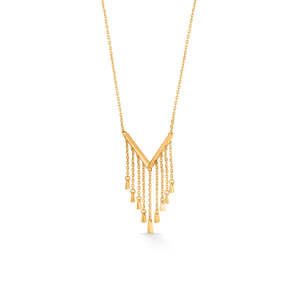 Collar Moderno con Cadena de Serpiente Geométrica, Chapado en Oro y con Circonitas, Regalo de Moda para Mujer - Product Image 4