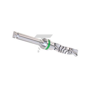 Taladro recto 03,65mm Irrigado externo, codificado por color verde de acero inoxidable, longitud de 16,0mm - Product Image 2