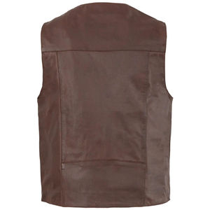 Bonne qualité 100% cuir fait coupe-vent mode gilet prix raisonnable vêtements pour hommes Pakistan fait superbe qualité personnalisable - Product Image 2