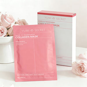 Vente en Gros OEM, Lot de Masques en Feuille de Cristal Hydrogel au Collagène et Vitamine C Hydratants de 30g pour Visage et Corps, Spécialement Conçus pour Femmes à Peau Sensible - Product Image 5