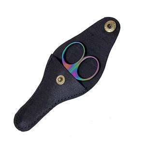 กรรไกรตัดตรงคมกริบ เครื่องมือเสริมความงามสแตนเลสสตีล สำหรับตกแต่งคิ้ว ด้ามจับเซรามิกเพื่อการตกแต่งทรงคิ้วอย่างแม่นยำ - Product Image 6