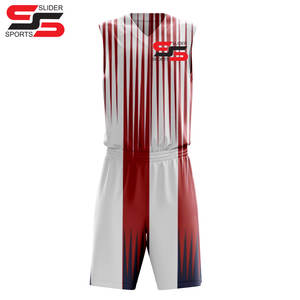 Uniforme de baloncesto de equipo personalizado profesional con logotipo personalizado Conjunto de uniforme de baloncesto sin mangas clásico unisex Ropa deportiva hecha - Product Image 3