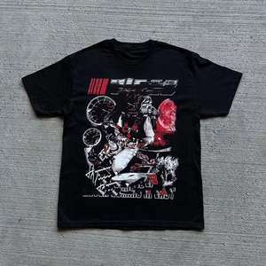 Heavyweight 270 300 Gsm Streetwear Soft Dtg Graphic Hombres Algodón Personalizado Serigrafía Boxy Camiseta recortada de gran tamaño para hombres - Product Image 3