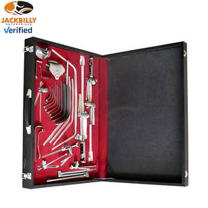 Juego completo de retractor Thompson de acero inoxidable de alta calidad con múltiples cuchillas y componentes de marco para una retracción de precisión - Product Image 6