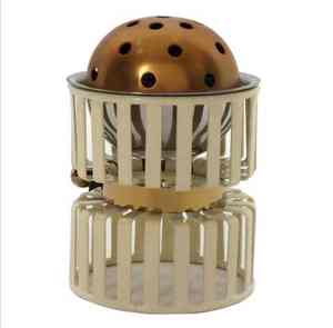 Support de brûleur d'encens en métal et en bois de style arabe pour brûleur Bakhoor dans un design personnalisé pour l'utilisation des cadeaux du Ramadan Eid Festival - Product Image 2