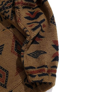 Venta al por mayor de peso pesado de gran tamaño 100% algodón polar pulóver sudaderas con capucha de los hombres personalizado bordado Logotipo de bolsillo de calidad liso en blanco - Product Image 4