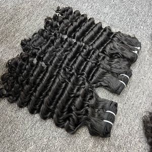 Haute Qualité 100% Extensions De Cheveux Vierges En Gros Bundle Naturel Bouclés Grand Stock Couleur Claire Vietnamien Cheveux Bruts - Product Image 5