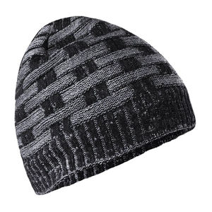 Logo personnalisé hiver Beanie casquettes pour hommes femmes unisexe laine tricot acrylique chaud chapeaux en plein air mode en gros 2026 - Product Image 5
