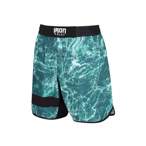 Pantalones cortos MMA de secado rápido de alta calidad para hombre, superventas, novedad, Impresión de logotipo personalizado, Color sólido, servicio OEM, ropa de artes marciales - Product Image 4