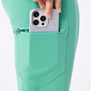 Pantalones quirúrgicos para mujer con opciones de impresión personalizadas Pantalones DE TRABAJO médicos cómodos para clínicas de salud y hospitales - Product Image 4