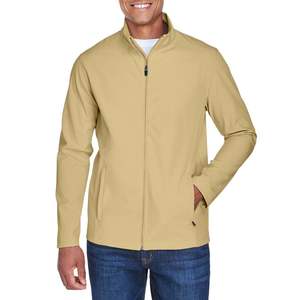 Chaqueta Casual para Hombre, Opción de Personalización al por Mayor OEM ODM, Cuello Alto, Cremallera, Ligera, Cortavientos, Chaqueta Softshell - Product Image 4