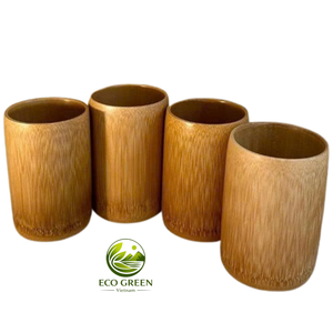 Tasse en bambou naturel, écologique, tasse à boire en bois, faite à la main, réutilisable, mug en bambou pour café, thé, vente en gros - Product Image 1