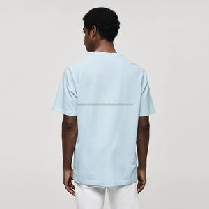 Vente en gros 400 GSM coton lourd t-shirt unisexe personnalisé goutte épaule t-shirts surdimensionné Streetwear t-shirt pour hommes - Product Image 5