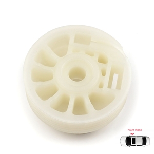 Régulateur de vitre BWR5234, roue de réparation pour porte avant droite 68070266AD pour 500 2007-actuel - Product Image 1