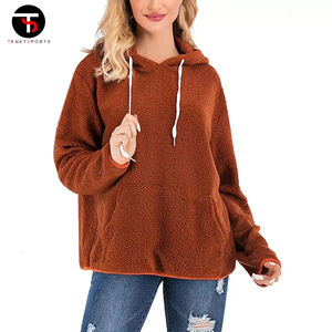 เสื้อฮู้ดตัวหลวมสำหรับผู้หญิงเสื้อผ้ายาวน้ำหนักเบาและขายดีใน2025ออกแบบโลโก้ได้ตามต้องการ - Product Image 2