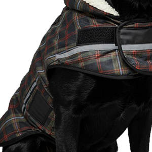Chaqueta Softshell impermeable a prueba de viento para perros con tiras reflectantes para perros grandes, senderismo al aire libre y protección contra el frío - Product Image 2