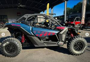 Oferta Especial Ahora: Can-Am Maverick R X RS 2026 con Smart-Shox, Color Azul Polvoriento, VEHÍCULOS - Product Image 4