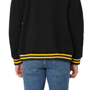 High Quality Custom Varsity Jacket for Men High <b>Street</b> Style with Wool Body and Leather Sleeves Winter OEM Wholesale Supply - Product Image 6