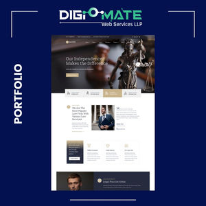 Promocione el Sitio Web de su Firma de Abogados con un Diseño Moderno y Adaptativo. Stock Disponible - Product Image 4