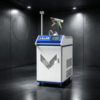 Machine de soudage laser portative professionnelle à fonctionnement continu pour la soudure rapide de métaux, pièces industrielles, quincaillerie et fabrication métallique