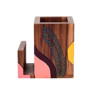Premium Wooden Cutlery Holder for Convenient OrganizationCutlery Holder for a Contemporary Look - Product Image 3