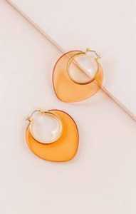 Pendientes de resina con forma ovalada hechos a mano, pendientes de moda para mujer y Niña de alta calidad para ropa de fiesta al precio más bajo - Product Image 3