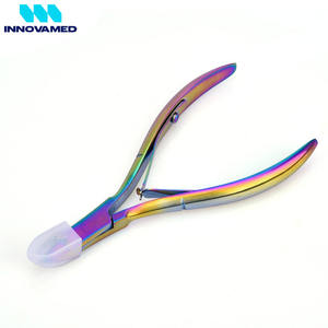 Coupe-cuticules professionnel robuste pour ongles de pieds, modèle Rainbow, vente en gros directe usine INNOVAMED - Product Image 3