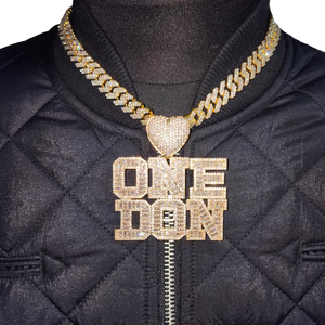 Collier chaîne en argent 925 personnalisé Hip Hop pour homme avec pendentif Jésus en moissanite VVS plaqué or rose certifié par un tiers - Product Image 6