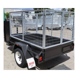 Remorque de jardinage robuste en acier pour transporter plantes, semis, terre et outils de jardinage - Product Image 2