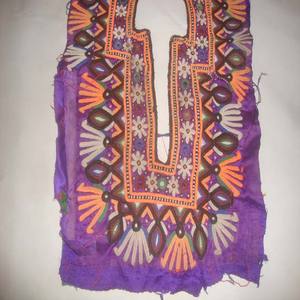 Vintage bordado afgano Baloch Tribal Ne Yoke Banjara moda ropa último étnico apliques parche costura blusas vestidos - Product Image 3