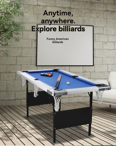 Mesa de <span class=keywords><strong>Billar</strong></span> <span class=keywords><strong>Plegable</strong></span> de MDF BC-19 Unisex, Venta de Fábrica, Mesa de <span class=keywords><strong>Billar</strong></span> Profesional de 6 y 7 pies - Product Image 3