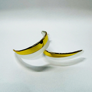 Talons hauts de 12 cm en TPU multicolore écologique personnalisable avec conception de transfert de chaleur couleurs or/argent Service OEM - Product Image 2