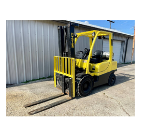 รถยกฮิสเตอร์ H60FT มือสองสำหรับขาย รับน้ำหนักได้ 6000 ปอนด์ เครื่องยนต์ 4 สูบ พร้อมระบบไฮดรอลิกเซ็นเซอร์โหลดและเบาะนั่งตามหลักสรีรศาสตร์ - Product Image 4