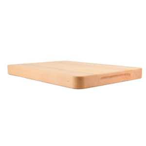 Planche à découper en bois rectangulaire, bloc à découper de 1,5 cm d'épaisseur, planche de préparation de cuisine réutilisable - Product Image 1