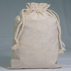 Elegante bolsa de polvo de franela de algodón 100%, logotipo personalizado impreso, bolsa con cordón reutilizable ecológica, portátil, promocional de moda - Product Image 3