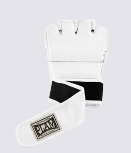Gants de sparring MMA en cuir de vachette demi-doigt 14oz sur mesure Gant de boxe et de taekwondo imprimé imperméable - Product Image 3
