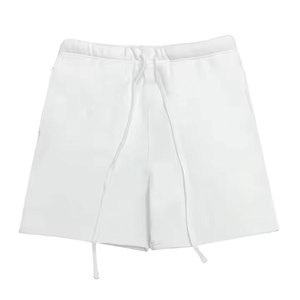 Short en éponge molletonnée en coton doux pour hommes avec poches Summer Jogging Gym Workout Shorts Casual Fitness Street Wear - Product Image 6