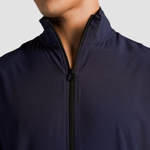 2026 Trending <b>Men's</b> Custom Breathable Windbreaker Zipper Safari <b>Jacket</b> Outdoor Waterproof Casual Plain Dyed OEM Service - Product Image 3