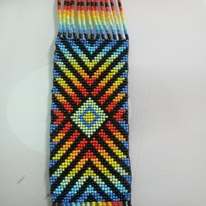 Collares con cuentas multicolores, joyería de moda hecha a mano para mujeres y niñas, collares de fiesta de boda, Hldi, Mehendi Wear - Product Image 3