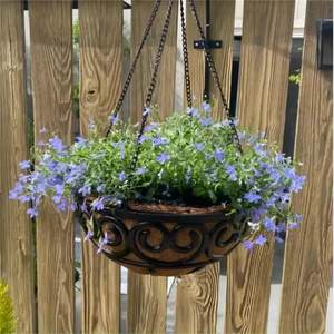 Attractive Metal <b>Hanging</b> <b>Planter</b> With Hanger <b>Hanging</b> Plants Pot Gold Finished for Home & Outdoor Decoration Usage - Product Image 5
