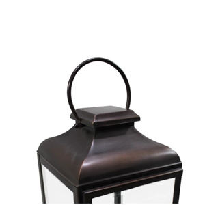 Customized Size Metal <b>Candle</b> <b>Lanterns</b> Powder Coated Stainless Steel Bronze <b>Lanterns</b> <b>For</b> <b>outdoor</b> Decoration - Product Image 5