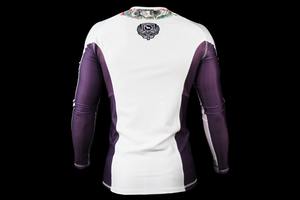 Rashguard Transpirable de Manga Corta con Estampado por Transferencia Térmica Personalizado al por Mayor, Protección UPF50+, Ecológico, para MMA, 2026 - Product Image 4