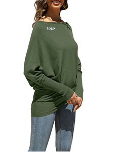 Off the Shoulder <b>Tops</b> for Women Lightweight Crew Neck Tunic <b>Tops</b> to Wear With Leggings From Bangladesh - Product Image 6